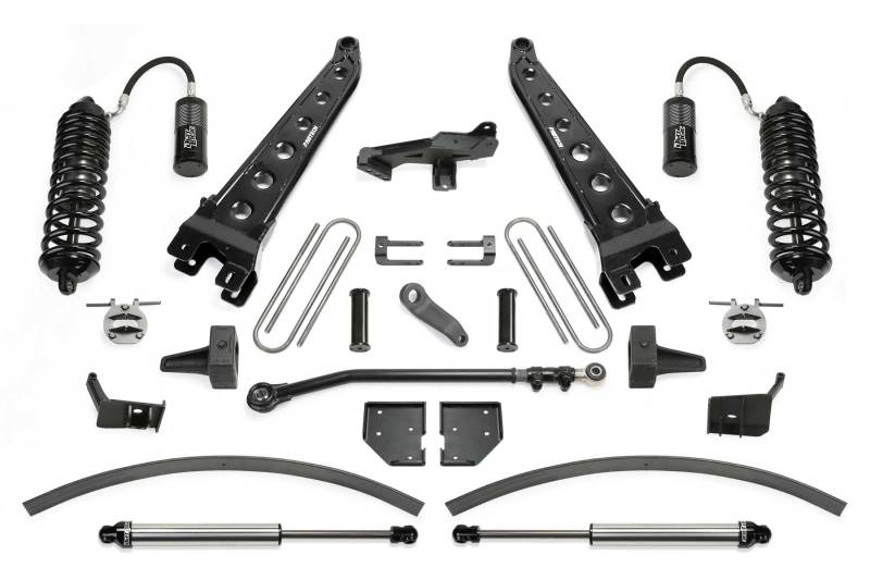 Fabtech 17+ Ford F250/F350 4WD Diesel 8in Rad Arm Sys w/4.0 & 2.25