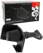 Load image into Gallery viewer, K&amp;N Chevy Silverado 1500 4.8L/5.3L V8 / 07-08 GMC Yukon 4.8L/5.3L V8 Black Perf Intake Kit