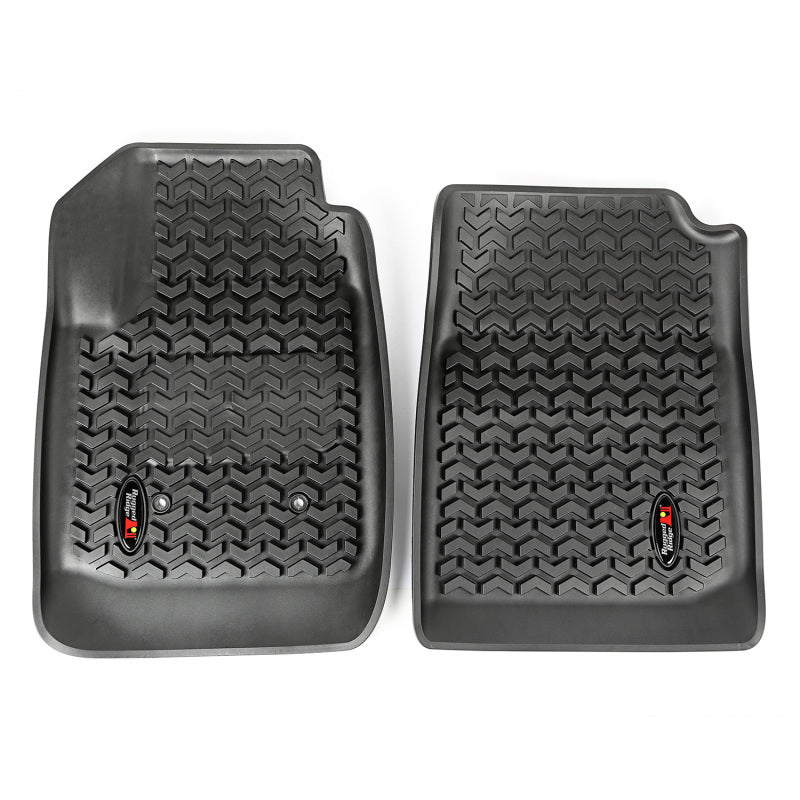 Rugged Ridge Floor Liner Front Black Chevrolet / GMC Colorado / Canyon Extended Cab