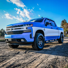 Load image into Gallery viewer, Westin Chevrolet Silverado/Sierra 1500 Crew Cab Non LD PRO TRAXX 5 Oval Nerf Step Bars - Black