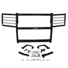 Load image into Gallery viewer, Go Rhino Ford F-250/350 Super Duty 3000 Series StepGuard Center Grille + Brush Guards - Blk