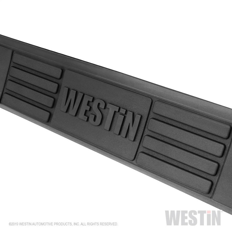 Westin 19+ Chevrolet Silverado 1500 DC E-Series 3 Nerf Step Bars - Blk
