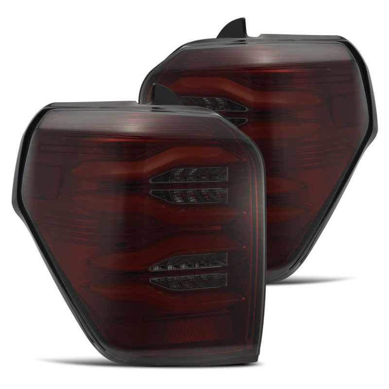 AlphaRex 10-22 Toyota 4Runner PRO-Series LED Tail Lights Red Smoke