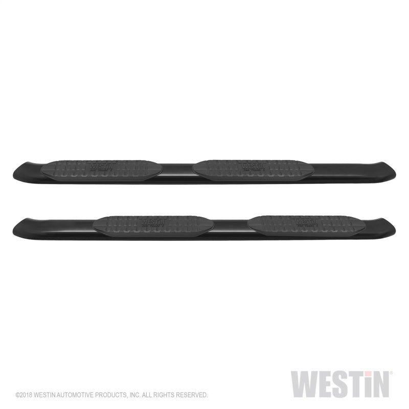 Westin 18+ Jeep Wrangler JL Unlimited 4DR PRO TRAXX 5 Oval Nerf Step Bars - Textured Black