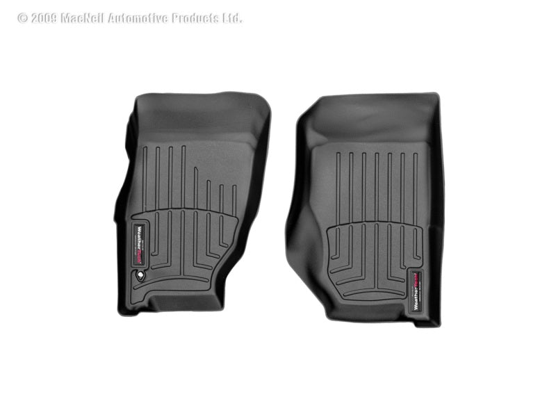 WeatherTech Jeep Liberty Front FloorLiner - Black