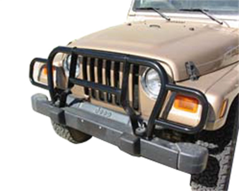 Rampage Jeep Wrangler(YJ) Headlight Euro Grill Guard - Black