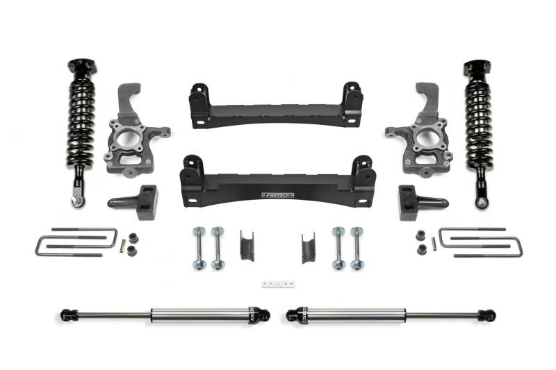 Fabtech 15+ Ford F150 2WD 4in Perf Sys w/2.5 & 2.25