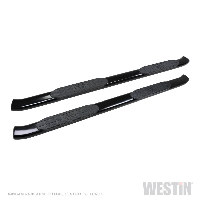 Westin Chevrolet Silverado/Sierra 1500 Crew Cab Non LD PRO TRAXX 5 Oval Nerf Step Bars - Black