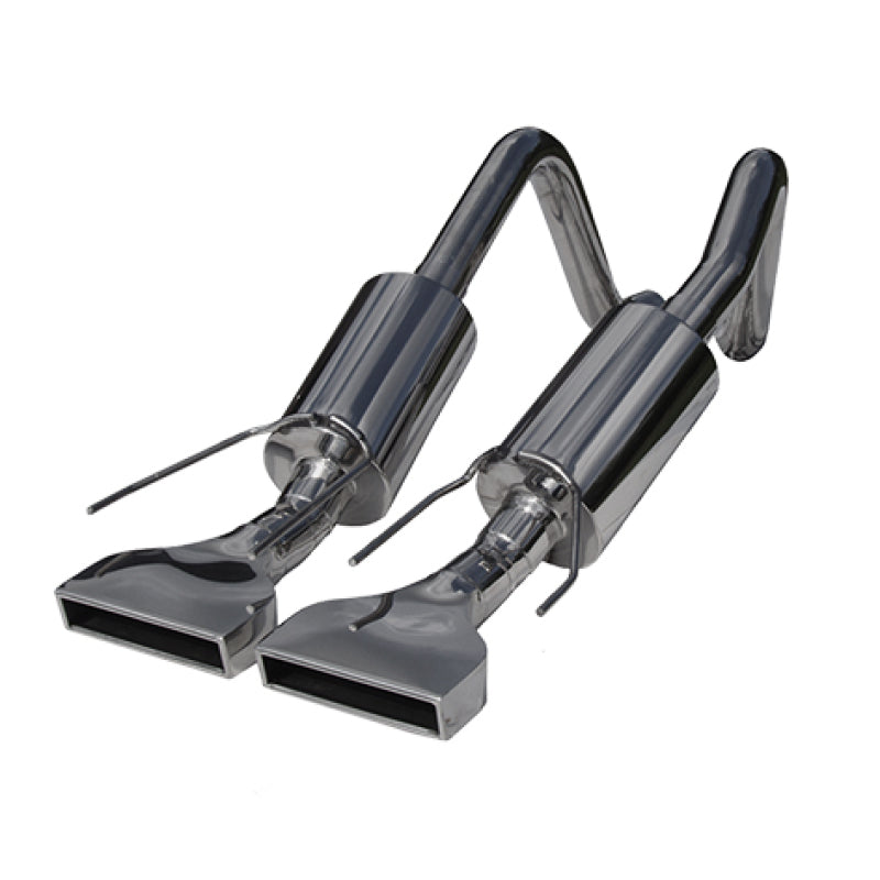 MBRP Chevrolet Corvette Dual Muffler Axle Back Rectangular Tips