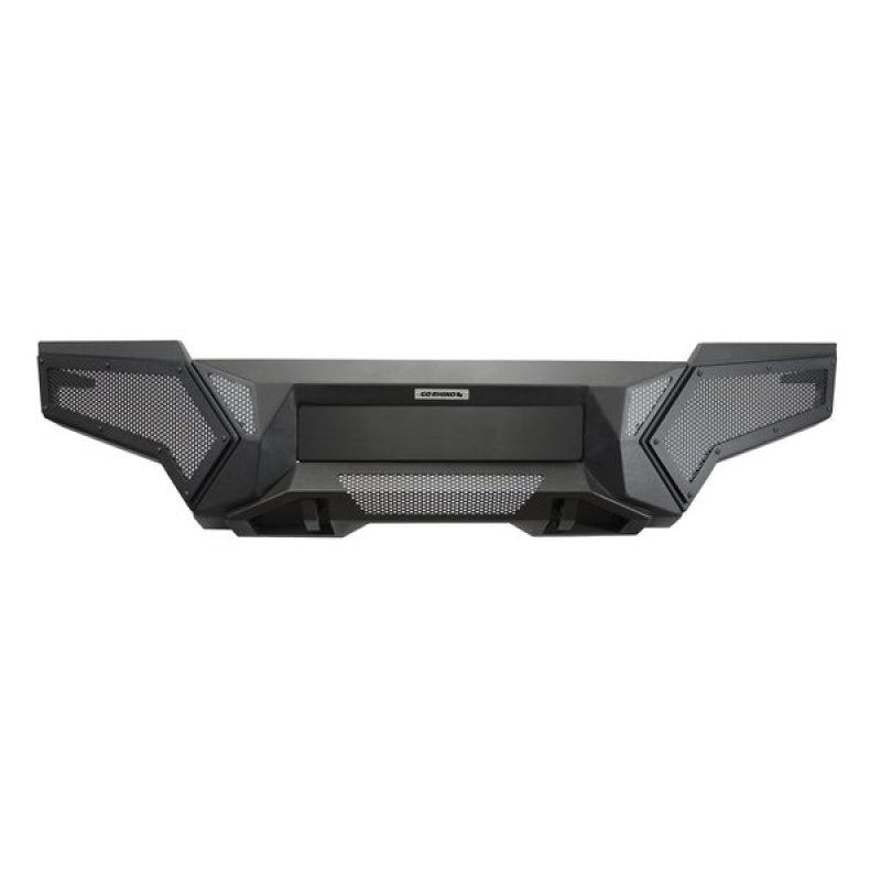 Go Rhino Tacoma Element Front Bumper w/ Power Actuated Hide-away Light Bar Mount Tex Black