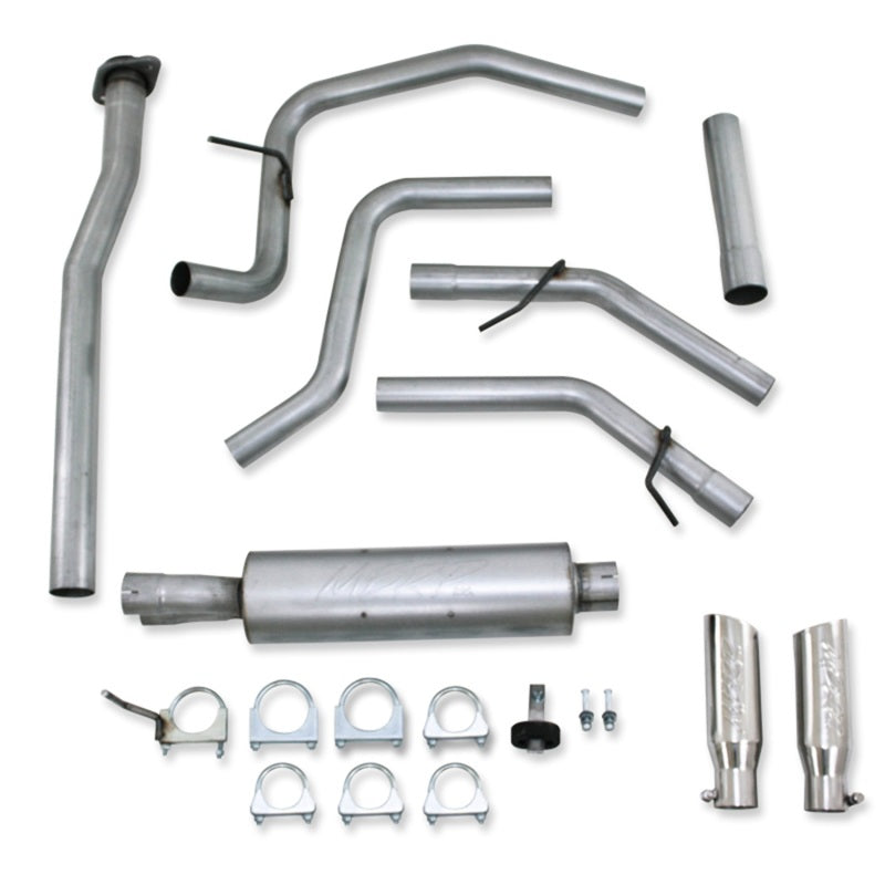 MBRP Ford F-150 V6 Ecoboost Alum 2.5in Cat Back Dual Rear Exit Exhaust System