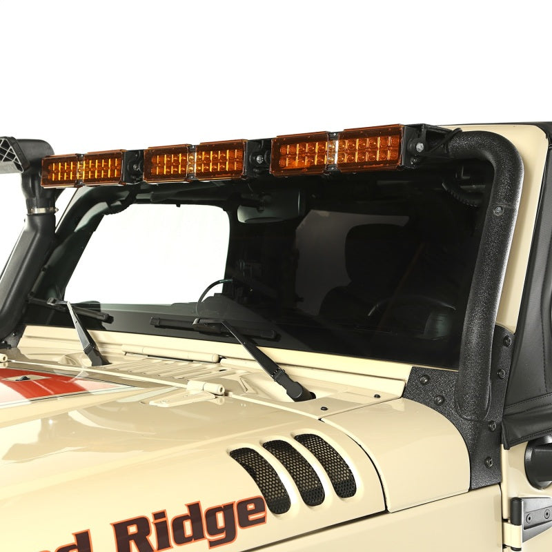 Rugged Ridge Jeep Wrangler JK Windshield LED Light Bar