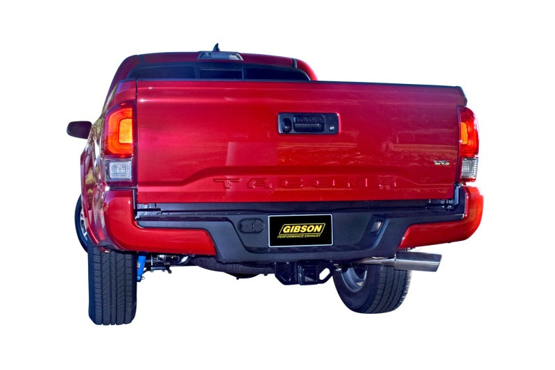 Gibson 16-22 Toyota Tacoma SR5 3.5L 2.5in Cat-Back Single Exhaust - Stainless
