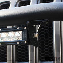 Load image into Gallery viewer, Westin 07+ Jeep Wrangler JK / 18-22 Jeep Wrangler JL WJ2 LED Brackets - Tex. Blk