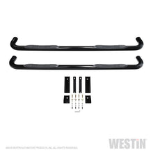 Load image into Gallery viewer, Westin Chevrolet Silverado/Sierra 1500 Crew Cab E-Series 3 Nerf Step Bars - Black