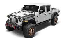 Load image into Gallery viewer, Bushwacker 18-22 Jeep Wrangler 2/4dr / 20-22 Jeep Gladiator Trail Armor Hood Armor (3pc) - Tex. Blk