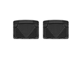 WeatherTech Mercedes-Benz 300CE Rear Rubber Mats - Black
