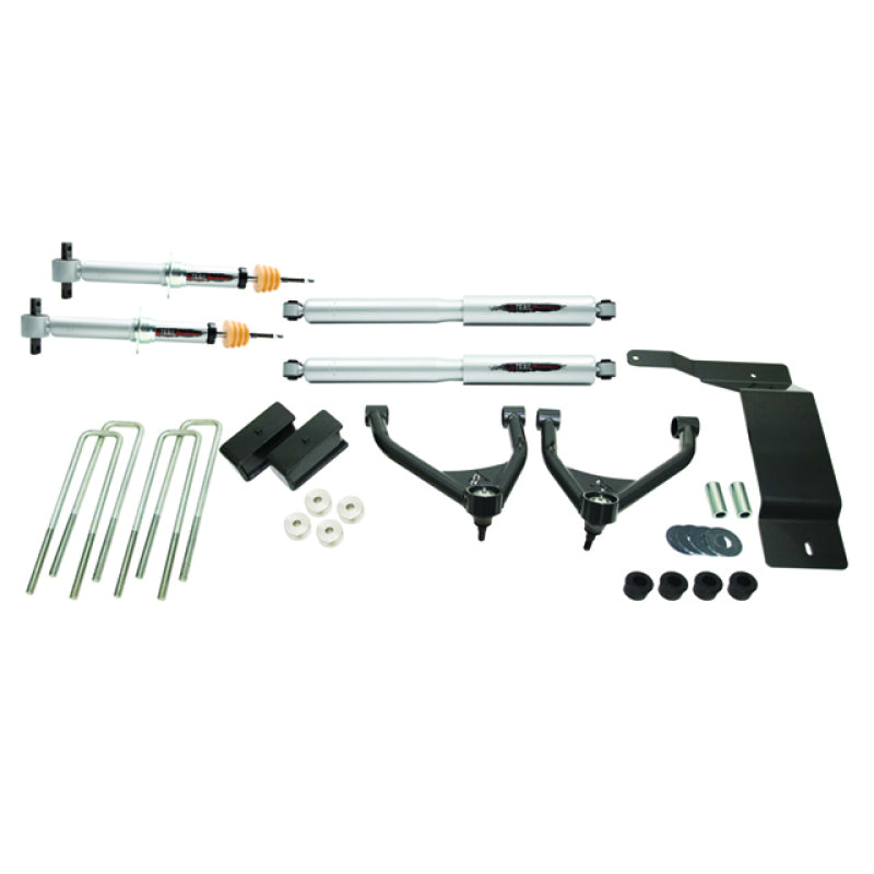 Belltech Chevrolet Silverado / GMC Sierra 1500 4WD 4in Suspension Lift Kit w/ Shocks