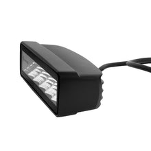 Load image into Gallery viewer, Go Rhino Xplor Blackout Series Sixline LED Spot Light Kit (Surface/Threaded Stud Mount) - Blk (Pair)