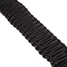 Load image into Gallery viewer, Rugged Ridge Paracord A-Pillar/Seat Mnt Hdle Black Jeep Wrangler JK