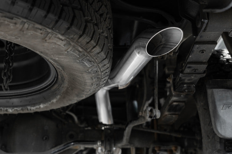 MBRP Nissan Frontier 3.8L 3in Tip 3in Cat Back Turndown Exit Street Profile - T304