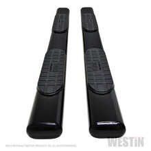 Load image into Gallery viewer, Westin 19+ Chevrolet Silverado Crew Cab PRO TRAXX 6 Oval Nerf Step Bars - Black