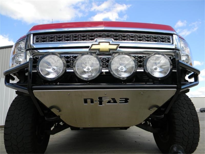N-Fab RSP Front Bumper 07-13 Chevy 1500 - Gloss Black - Multi-Mount