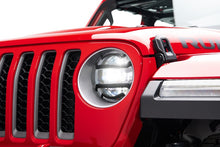 Load image into Gallery viewer, Rugged Ridge Jeep Wrangler JL / Jeep Gladiator JT Black Elite Headlight Guards Black