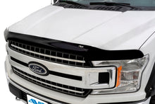 Load image into Gallery viewer, AVS Ford F-250 (Behind Grille) Bugflector Deluxe 3pc Medium Profile Hood Shield - Smoke