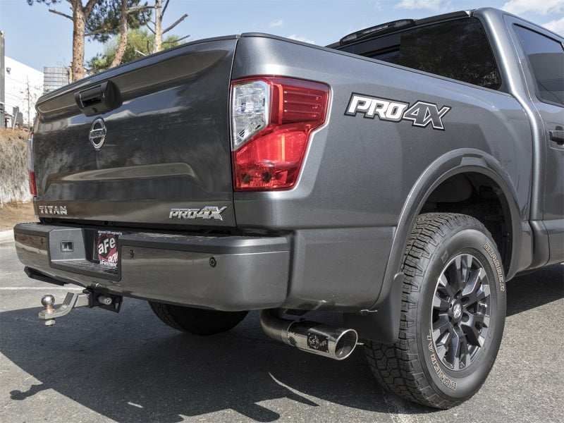 aFe MACH Force-Xp 2-1/2in Cat-Back Exhaust System w/ Polished Tip 2016+ Nissan Titan XD V8 5.6L