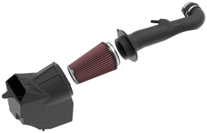 K&N Jeep Wrangler JL V6-3.6L F/I Aircharger Performance Intake