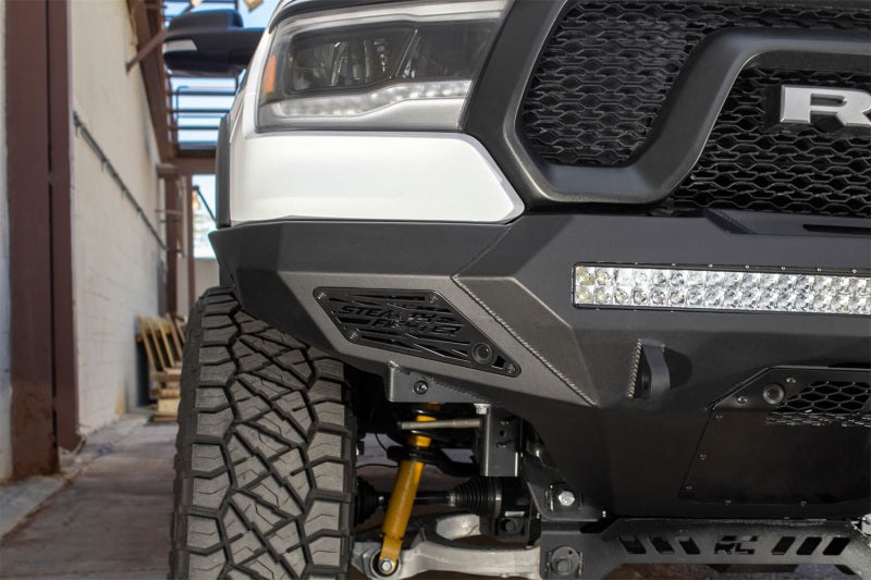 Addictive Desert Designs 2019+ Ram Rebel 1500 Stealth Fighter Fr Bumper w/Winch&Parking Sensor Mounts
