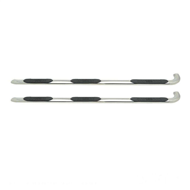 Westin Chevy Silv 2500/3500 Crew Cab (8 ft Bed) Platinum 4 Oval WTW Nerf Step Bars - SS