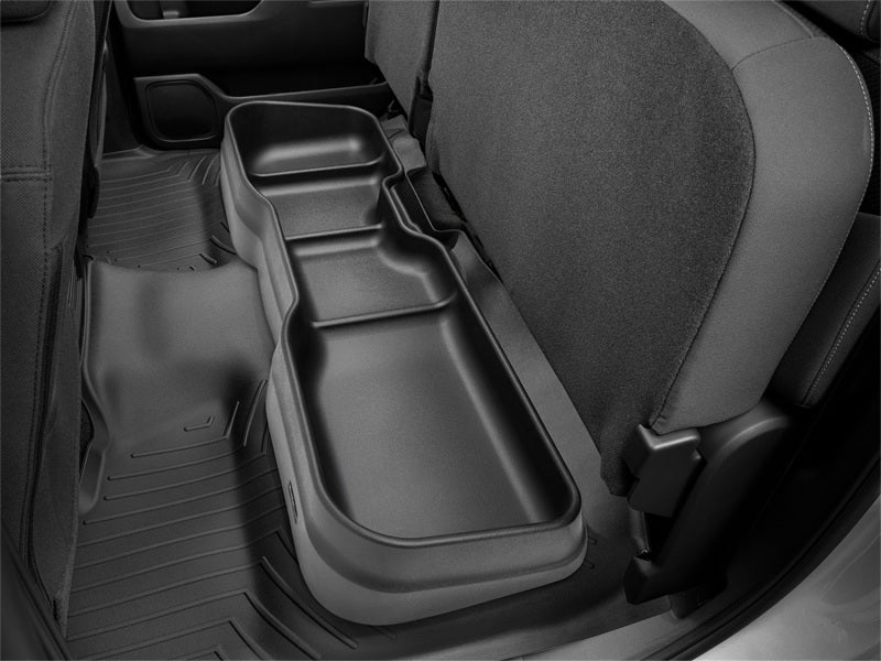 WeatherTech Nissan Frontier Crew Cab (No Rockford Fasgate) Underseat Storage System - Black