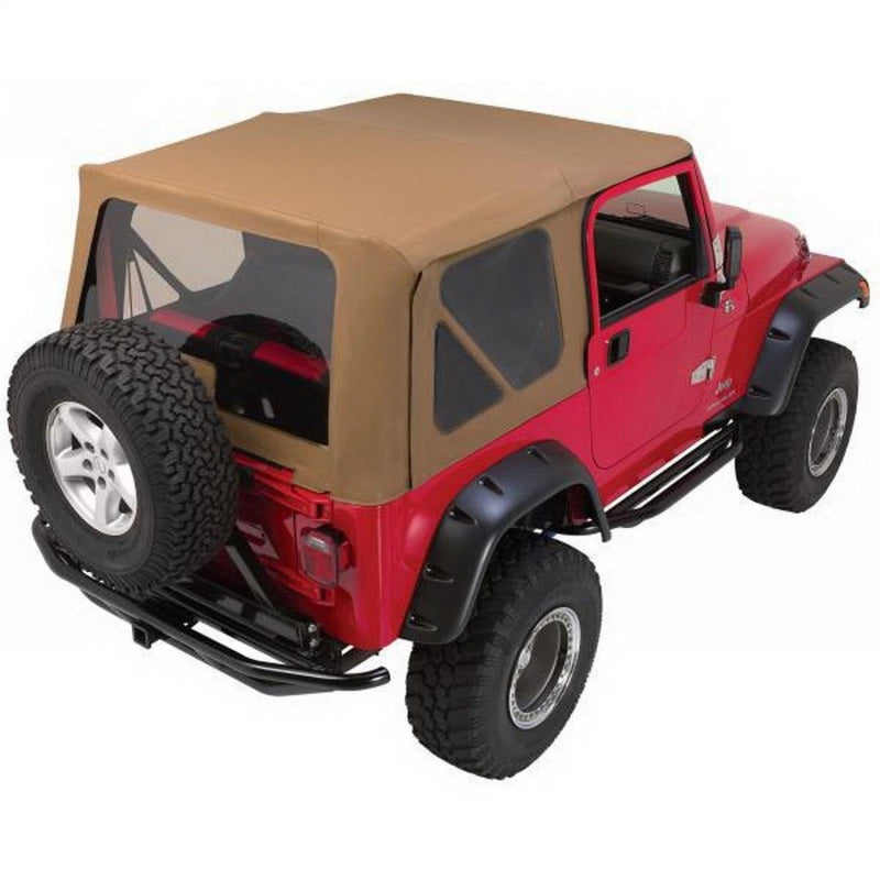 Rampage Jeep Wrangler(TJ) Complete Top - Khaki