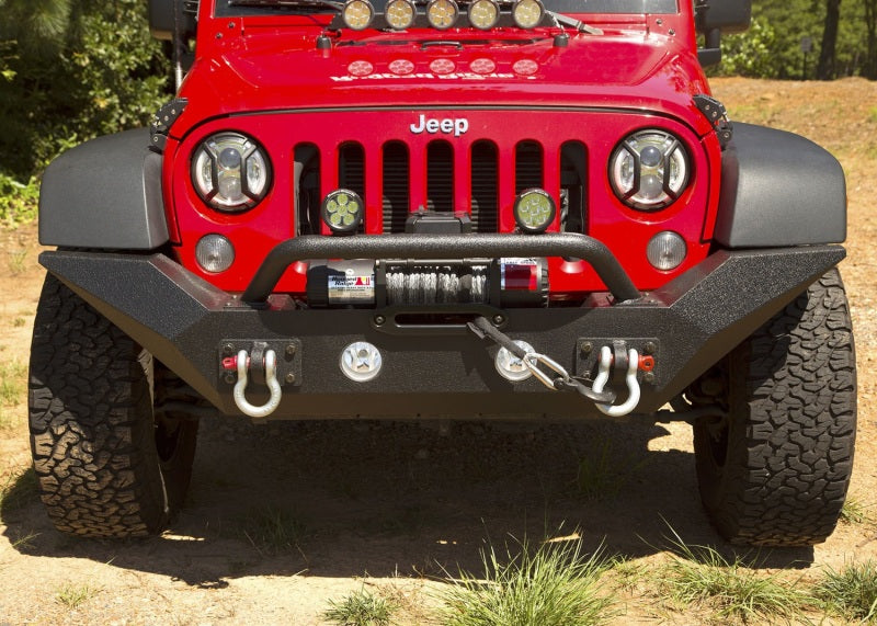 Rugged Ridge Spartan Front Bumper HCE W/Overrider Jeep Wrangler JK