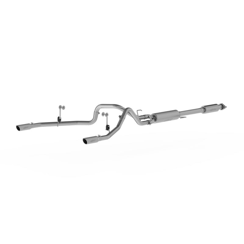 MBRP Ford F-150 5.0L 3in Cat Back Dual Split Rear Exit T409 Exhaust System