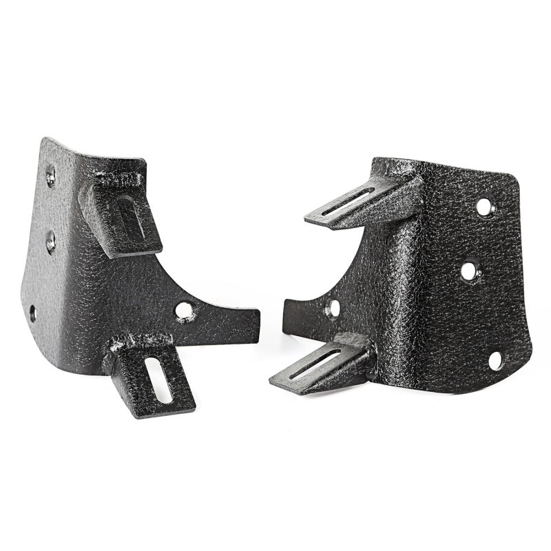 Rugged Ridge Jeep Wrangler TJ Textured Black Dual A-Pillar Light Mount