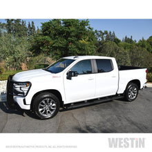 Load image into Gallery viewer, Westin Chevrolet Silverado/Sierra 1500 Crew Cab (5.5ft) R5 Modular Nerf Step Bars - Black