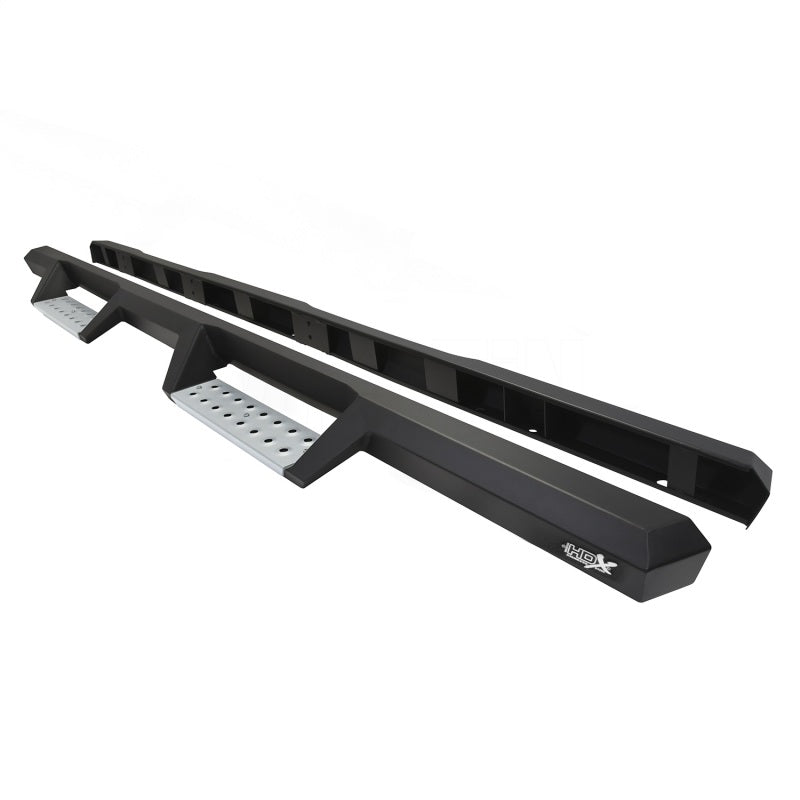Westin Toyota Tundra CrewMax HDX Stainless Drop Nerf Step Bars - Tex. Blk