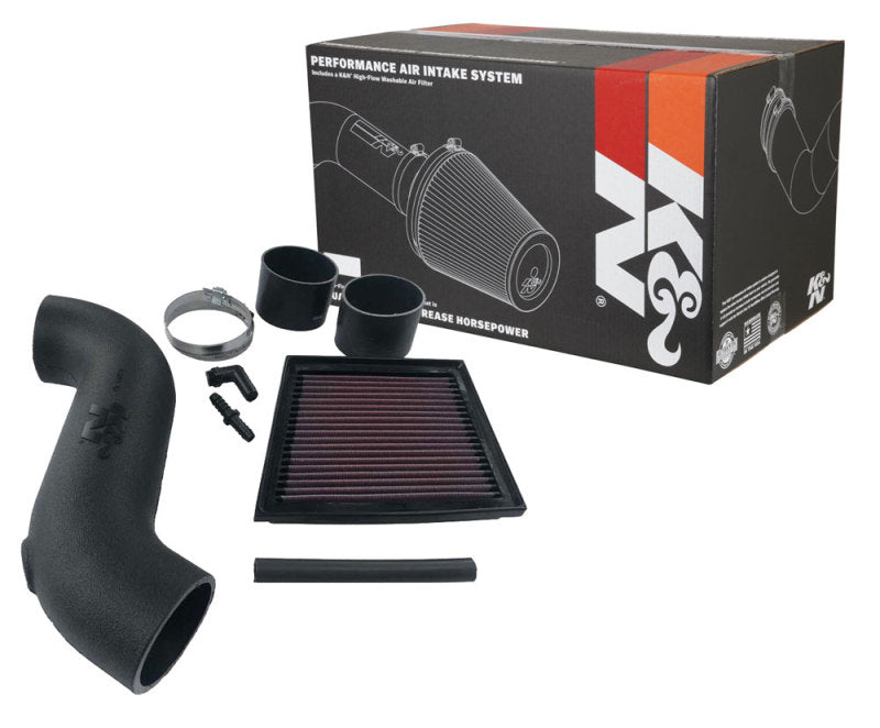 K&N Ford Fiesta ST 1.6L (Will Not Fit US Models - Intl Only) F/I Performance Air Intake System