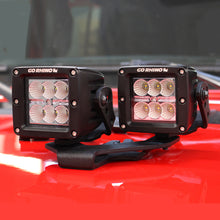 Load image into Gallery viewer, Go Rhino Jeep Wrangler JL/JLU/Gladiator JT Light Mount - Two 3in Cubes