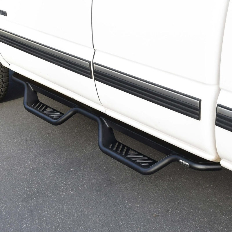 Westin Chevrolet Silverado 1500 (Ext. Cab) Outlaw Drop Nerf Step Bars - Textured Black
