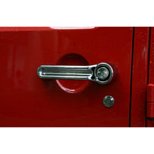 Load image into Gallery viewer, Rugged Ridge Door Handle Cover Kit Chrome Jeep Wrangler JK