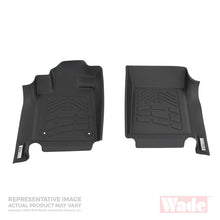 Load image into Gallery viewer, Westin 1999-2007 Ford Super Duty Reg/Super Cab/Crew Cab Wade Sure-Fit Floor Liners Front - Black