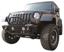 Load image into Gallery viewer, Rampage Jeep Wrangler(JK) Recovery Bumper Stubby Front - Black