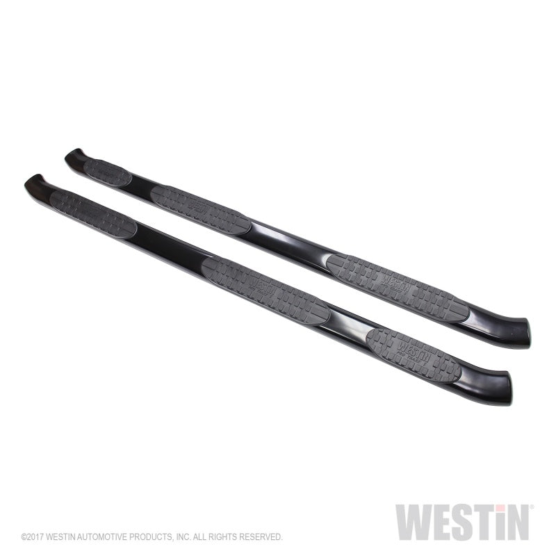 Westin Ford F-250/350 Crew Cab (8ft Bed) PRO TRAXX 5 WTW Oval Nerf Step Bars - Black