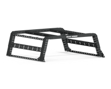 Load image into Gallery viewer, Road Armor Universal 5-1/2-6ft Beds TRECK Adj Bed Rack w/Strap/Up/Low Rails - Tex Blk (w/o Brackets)