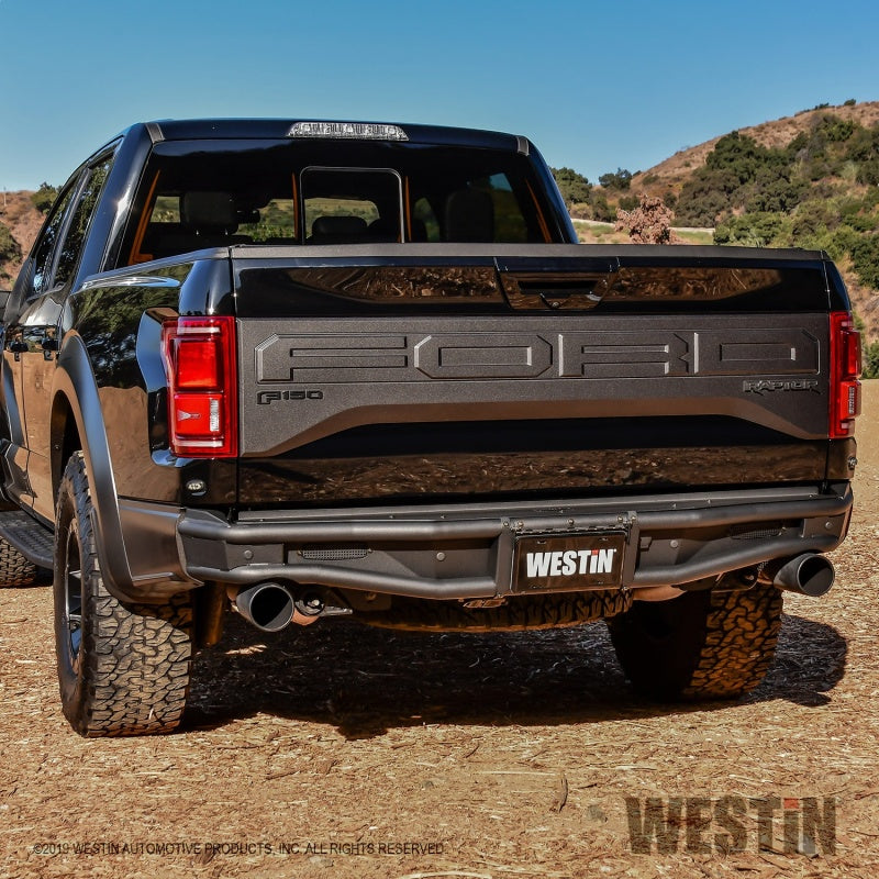 Westin 17+ Ford F-150 Raptor Outlaw Rear Bumper - Tex. Blk
