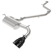 Load image into Gallery viewer, aFe Takeda 18-21 Toyota C-HR 2.0L 2.5in 304 Stainless Steel Cat-Back Exhaust w/ Black Tip